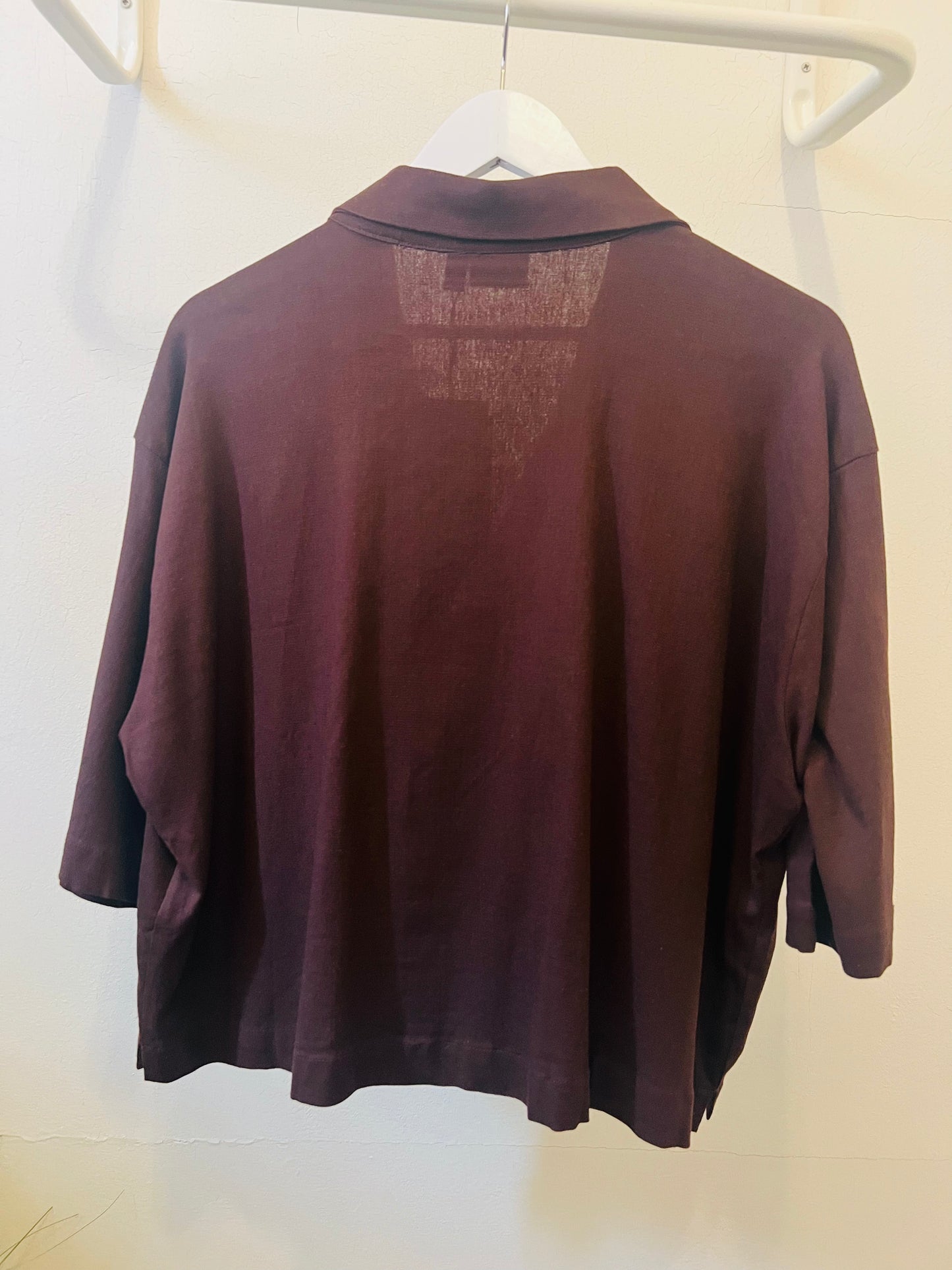 Fransa Brown Double Breasted Jacket