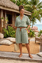 Bermuda Belted Shorts Khaki