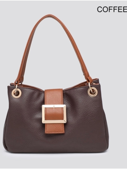 Tanya Shoulder Bag Chocolate Brown