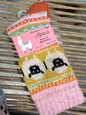 Alpaca Blend Socks Pink