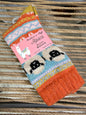 Alpaca Blend Socks Orange