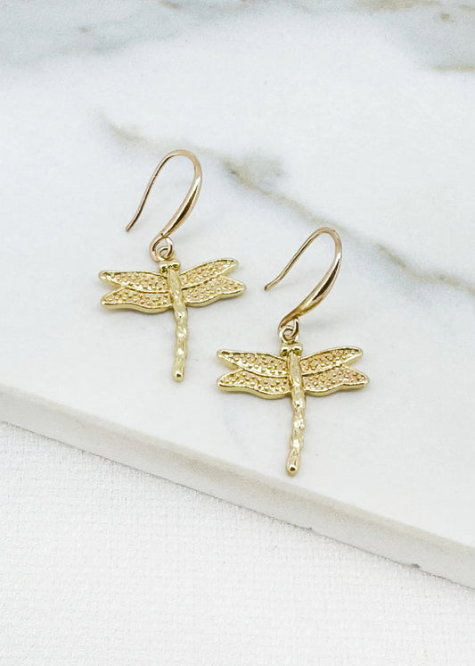 Envy Dragonfly Earrings