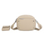 Cross Body Multi Pocket Camera Bag Nude