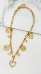 Envy Short Gold Necklace