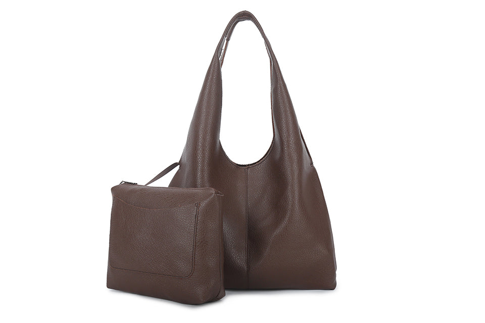 Hobo Bag Chocolate Brown