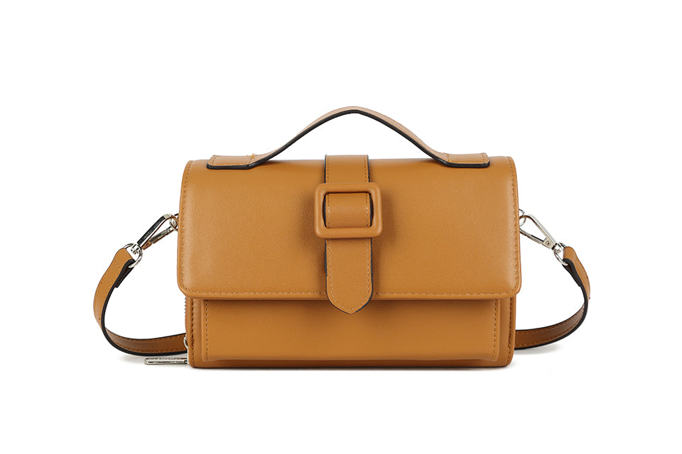 Buckle Front Over body Bag Asstd Colours