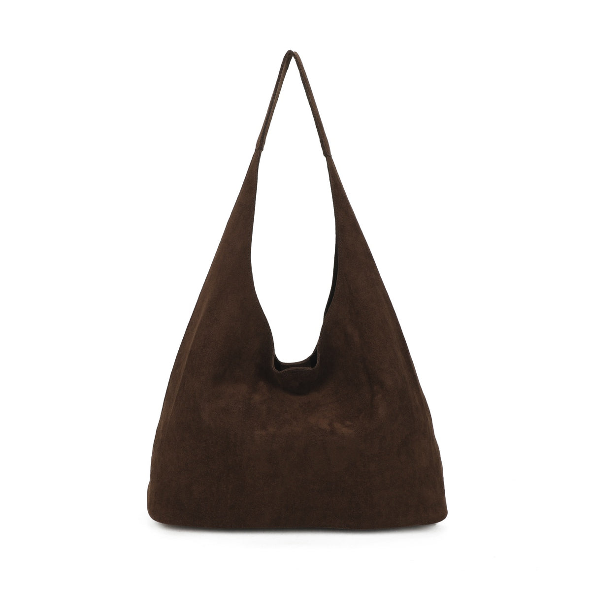 Hobo Bag Two in One Bag Chocolate Brown