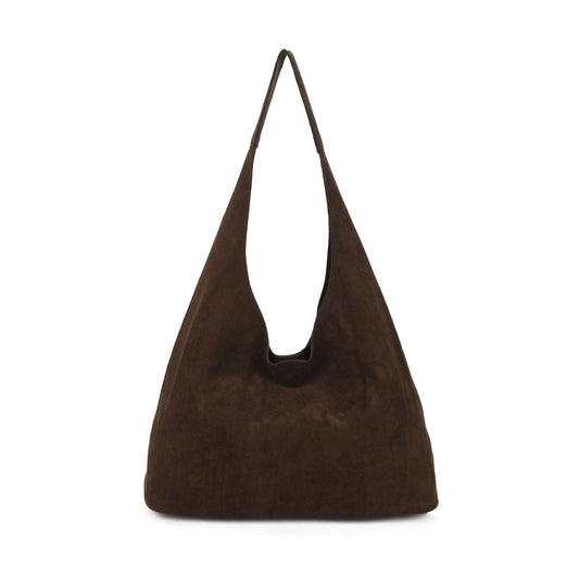 Hobo Bag Two in One Bag Chocolate Brown
