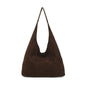 Hobo Bag Two in One Bag Chocolate Brown