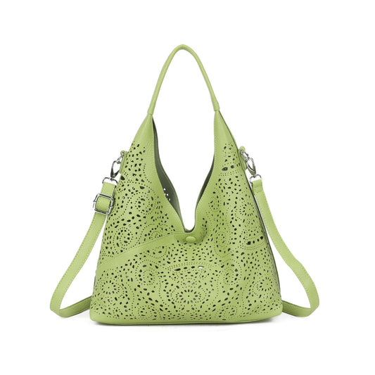 Laser Cut 2 in 1 Bag Lime Green