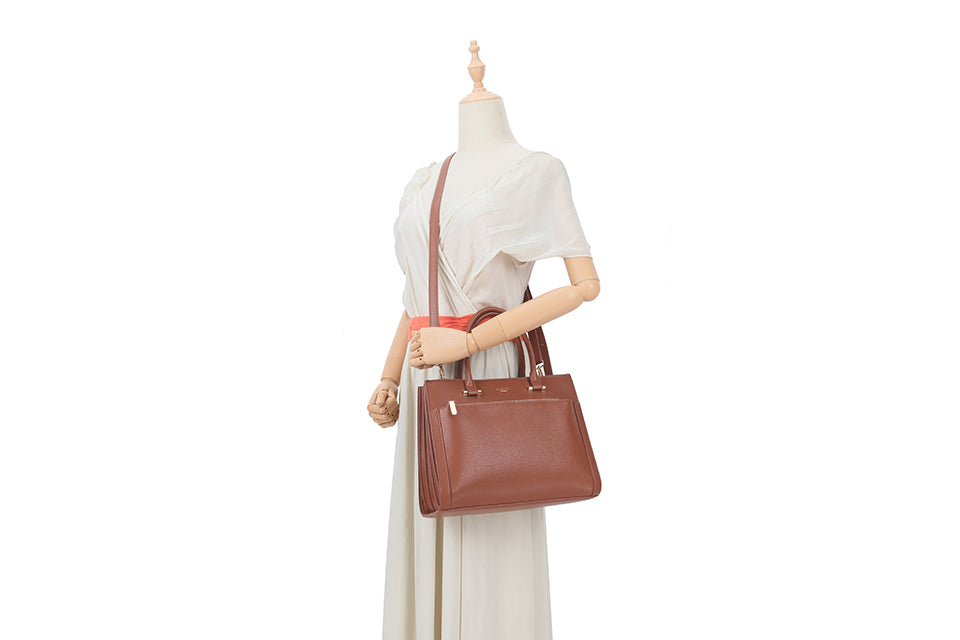 Chrissy Two Pocket Bag Tan