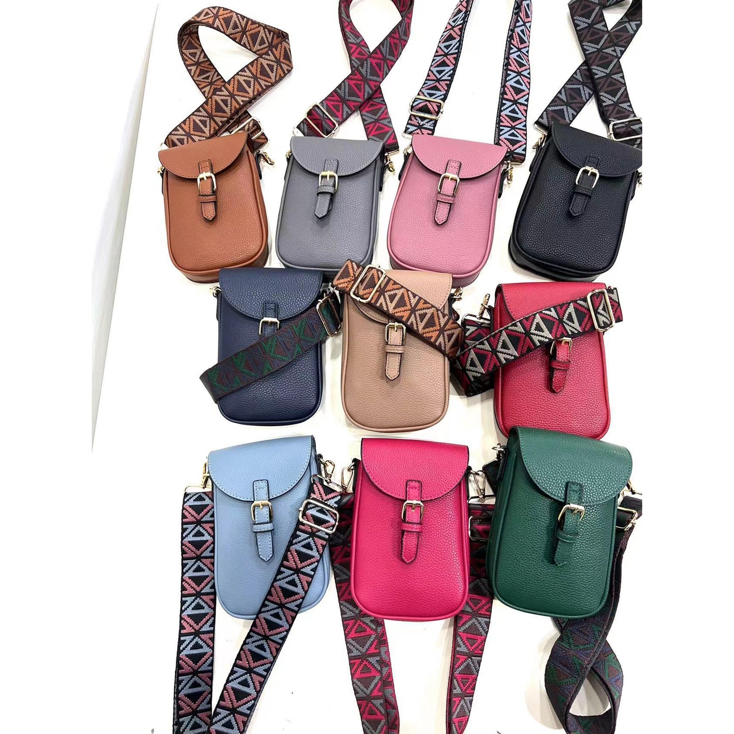 Small Phone Cross Body Bag Asstd Colours