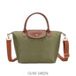 Nylon Tote Olive Green