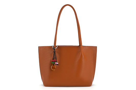 Two in One Tote Handbag  Tan