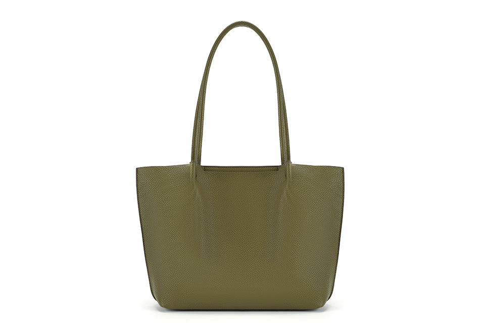 Two in One Tote Handbag  Green