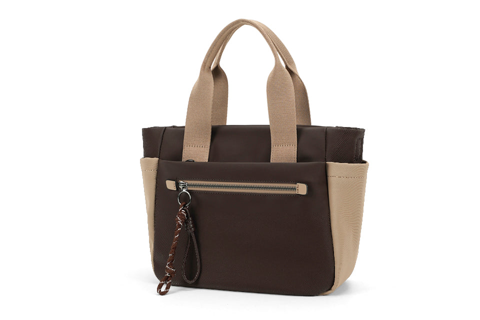 Kippy Bag Chocolate/Biege Handbag