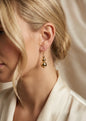 Envy Gold Ball Dropper Earrings
